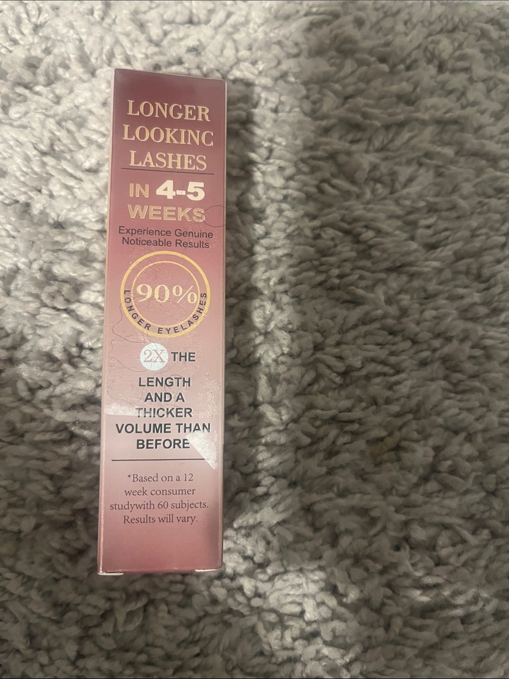 Lash Growth Serum – Rose Gold Packaging for Fuller Lashes